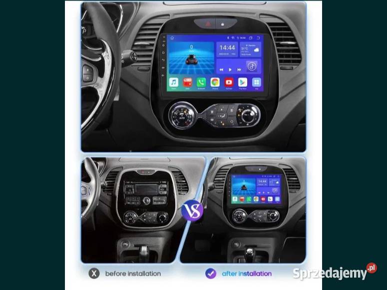 Radio Android 12 Renault Kaptur Captur 1619r gps Ożarowice sprzedam