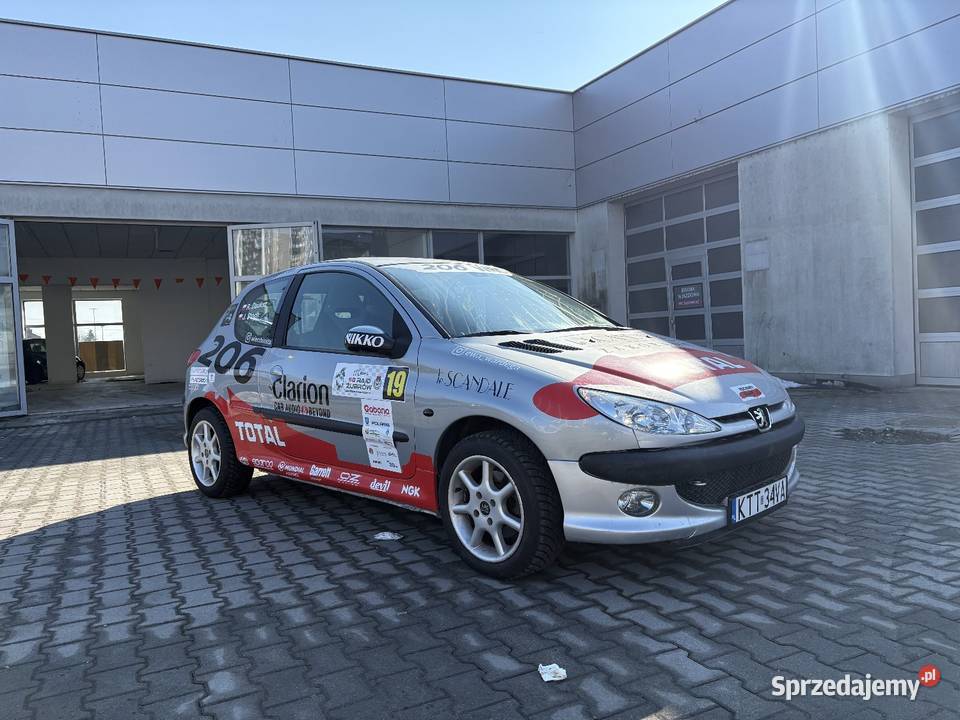 Peugeot 206 20B 140 przebieg 113 styl WRC MP3 206 Zamość sprzedam