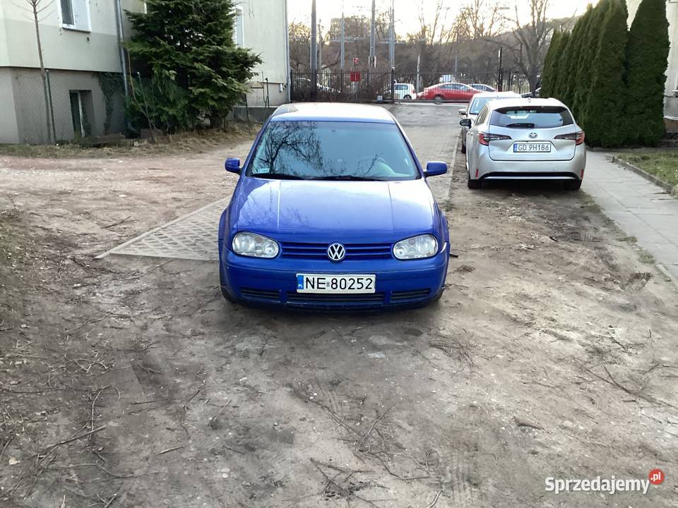 VW Golf IV sprzedam manualna Golf Sopot