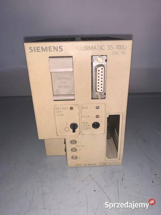 CPU102 6ES51028MA01 Simatic S5100U SIEMENS mazowieckie Warszawa sprzedam