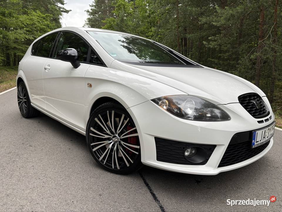 Seat Leon Cupra 20TFSI 241 Alu18 Klimatronic tempomat lubelskie Modliborzyce