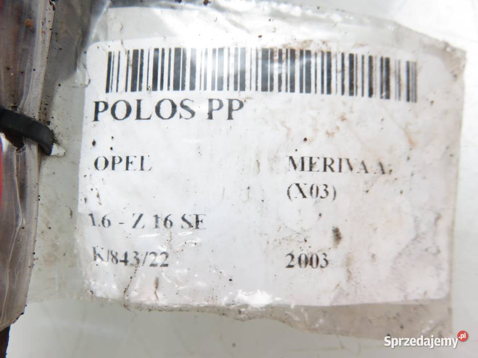 PÓŁOŚ PRAWA PRZEDNIA OPEL MERIVA A 13 osobowe