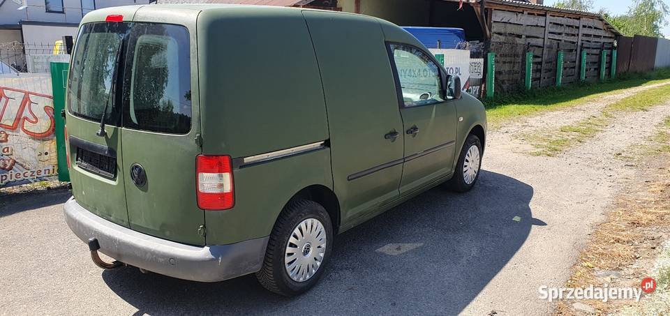 Caddy 19 tdi hak 2007 bundeswehra farbe niemiec Volkswagen Kietrz sprzedam
