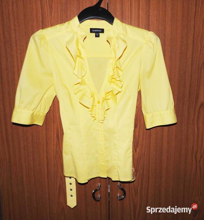 Bluzka damska z paskiem S krótki Przemyśl