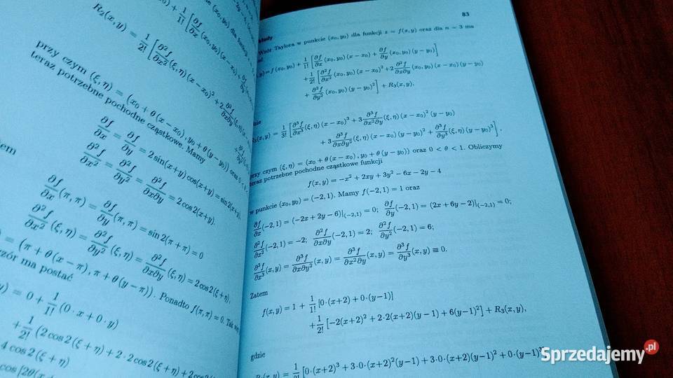 Analiza matematyczna 2 przykłady i zadania Rok wydania 2006 Książki naukowe i popularnonaukowe pomorskie Gdańsk