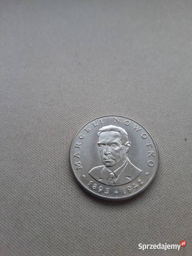 POLSKA20 1983 rCuNiMARCELI NOWOTKO NAJRZATSZE Numizmatyka Legionowo