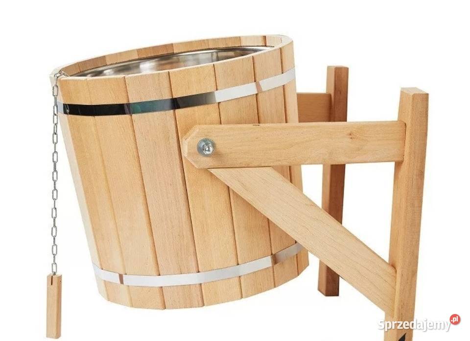 Wiadro prysznicowe do sauny i łaźni Białystok