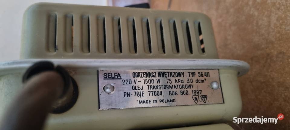 Grzejnik olejowy Selfa