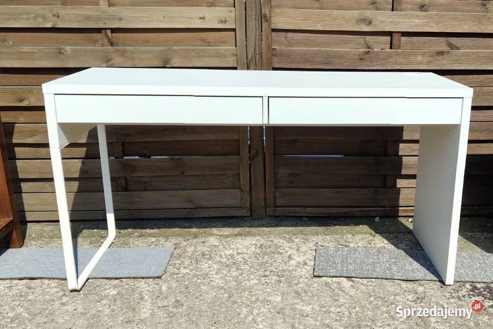Biurko IKEA Micke 142x50 białe Biurka mazowieckie Warszawa