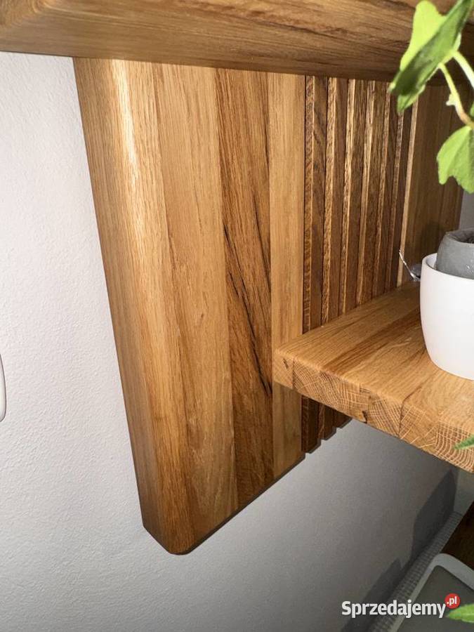 Półka ścienna z podświetleniem LED regał 25cm Półki Radków