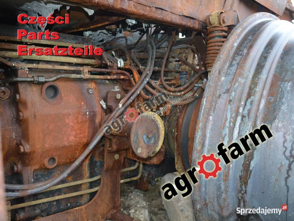 Deutz Agrotron 6160 części skrzynia biegów most