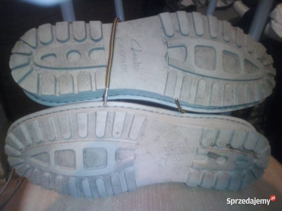 Buty męskie skórzane Clarks 46 47 G dolnośląskie Zebrzydowa