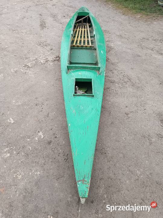 Kajak drewniany zabytek Biłgoraj