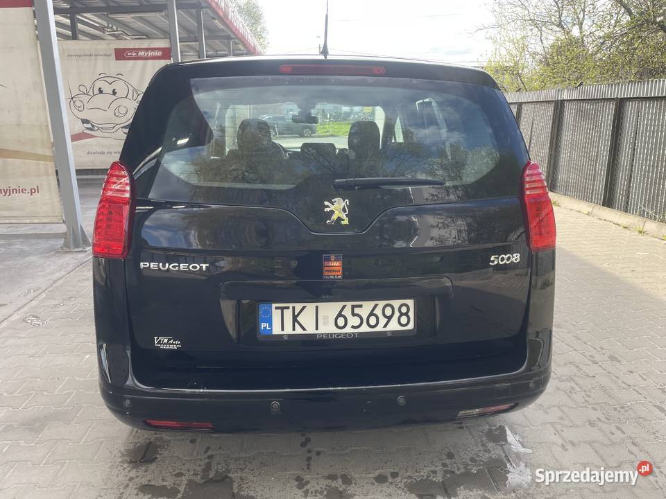 Peugeot 5008 16HDI 7 osobowy 2012 Opłaty do Kielce