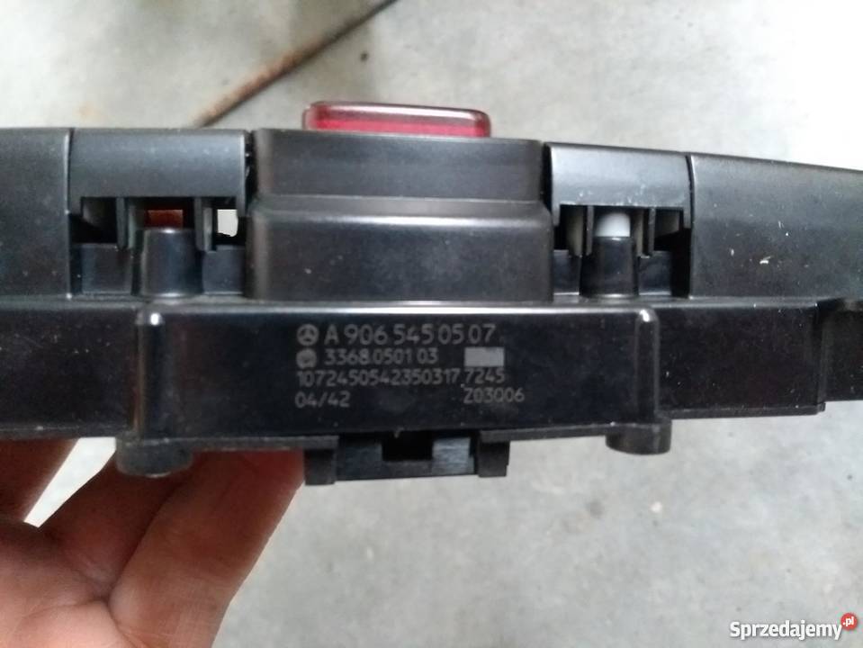 Mercedes W906 Sprinter panel włącznik świateł podkarpackie