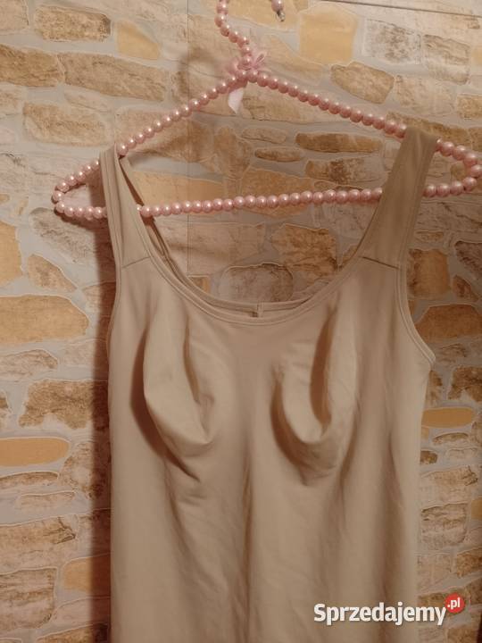 4042 LXL Beżowa halka pod sukienkę z Londynu małopolskie Kraków