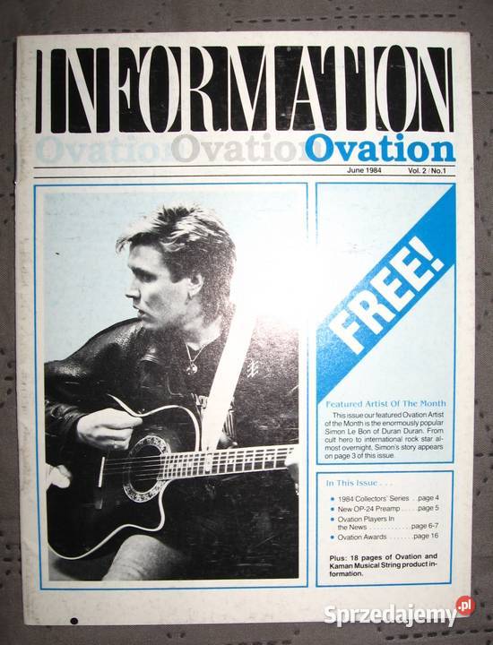 Ovation Information Brochure broszura Kępice