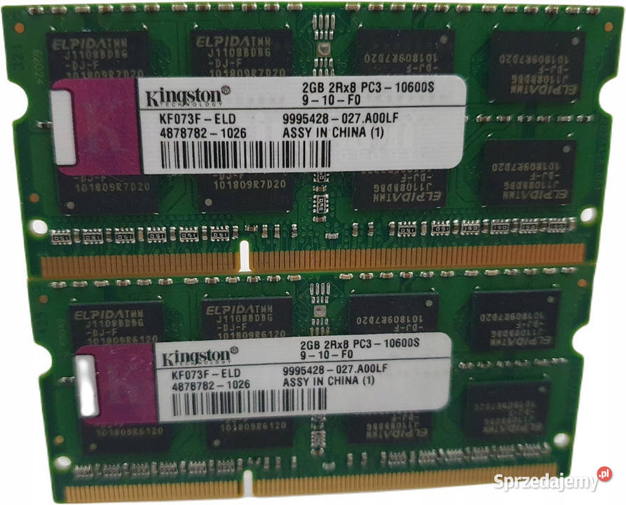PAMIĘĆ RAM Samsung 8GB 2x4GB DDR3 SODIMM PC3L Warszawa