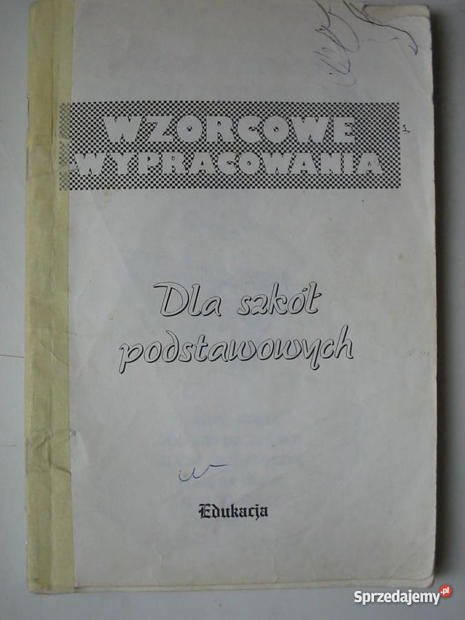 Wzorcowe wypracowania szkół podstawowych