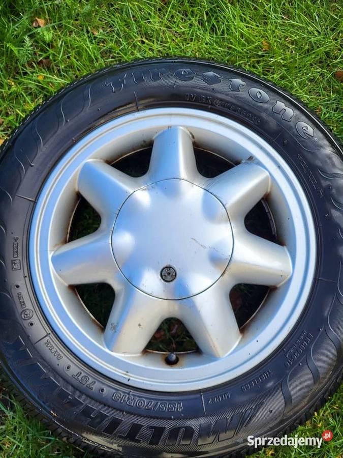 Felgi aluminiowe 4x100 ronal renault twingo clio Średnica 13"