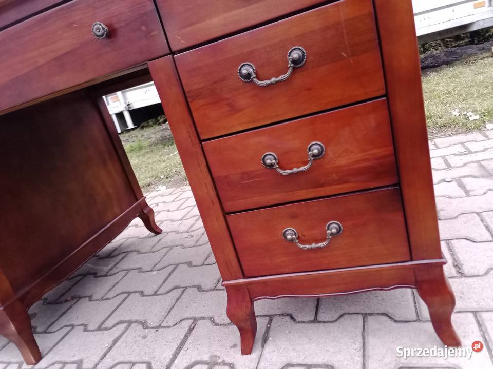 Komplet SANTIAGO 311 i Ława Dąb Skóra Bordo