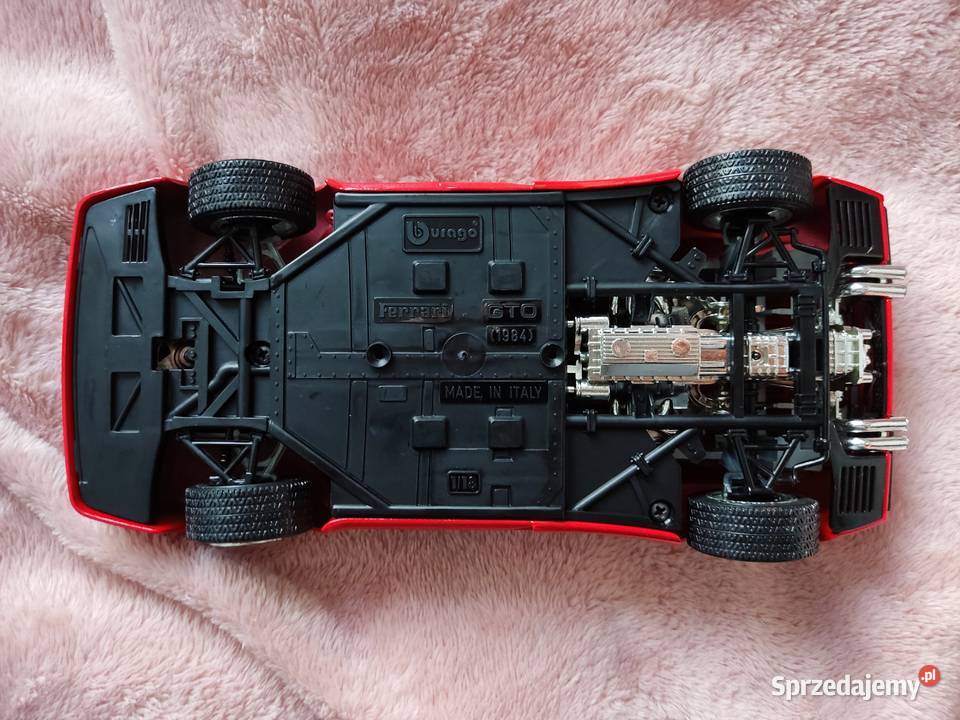 Model samochodu 118 Ferrari GTO 1984 Burago Głuchołazy
