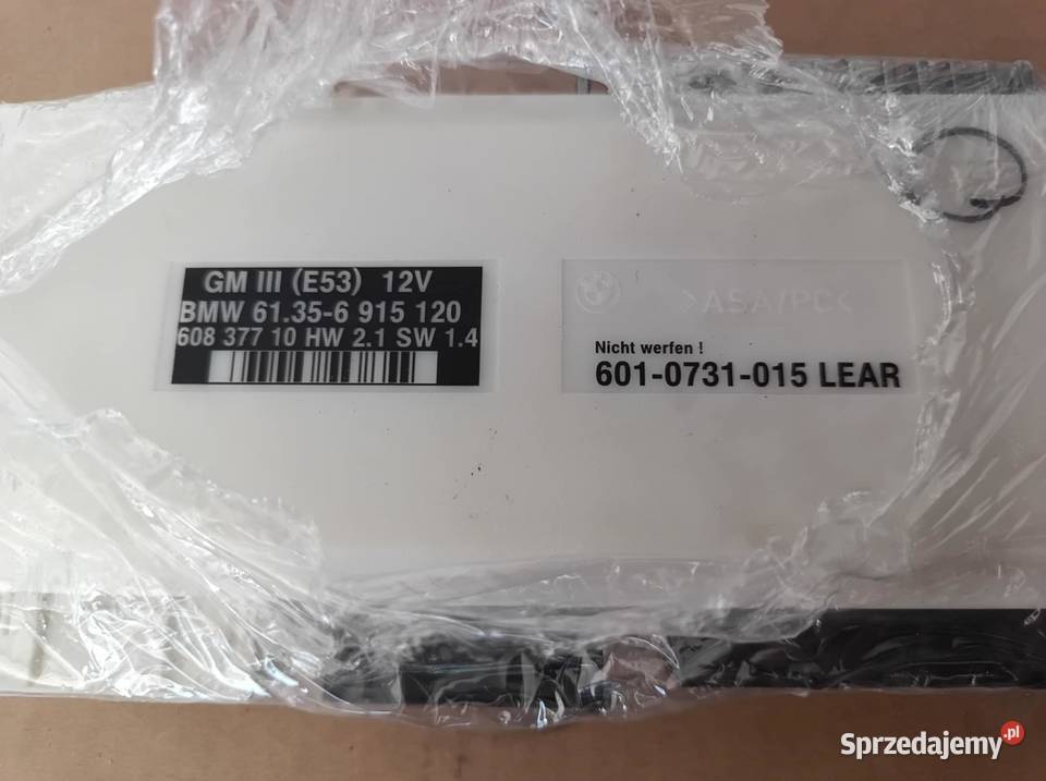 BMW X5 E53 moduł komfortu GM III 61356915120 osobowe mazowieckie Warszawa