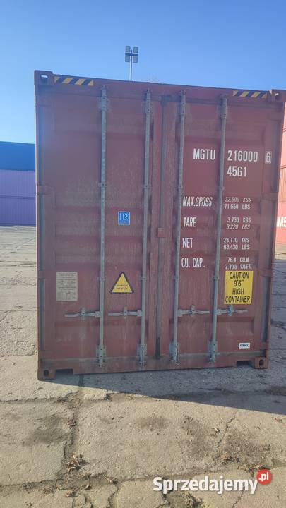 SPRZEDAM Kontener morski 12 metrowy 40HC stan mazowieckie Mszczonów
