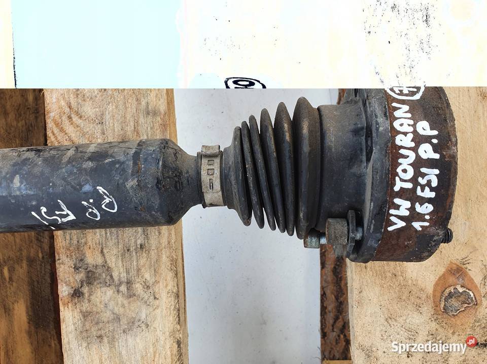 Vw Touran 16 FSI PRAWA PRZEDNIA KA Przód osobowe Rudka sprzedam