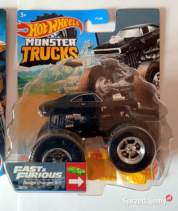 Hot Wheels Monster Trucks Fast Furious Dodge Poznań