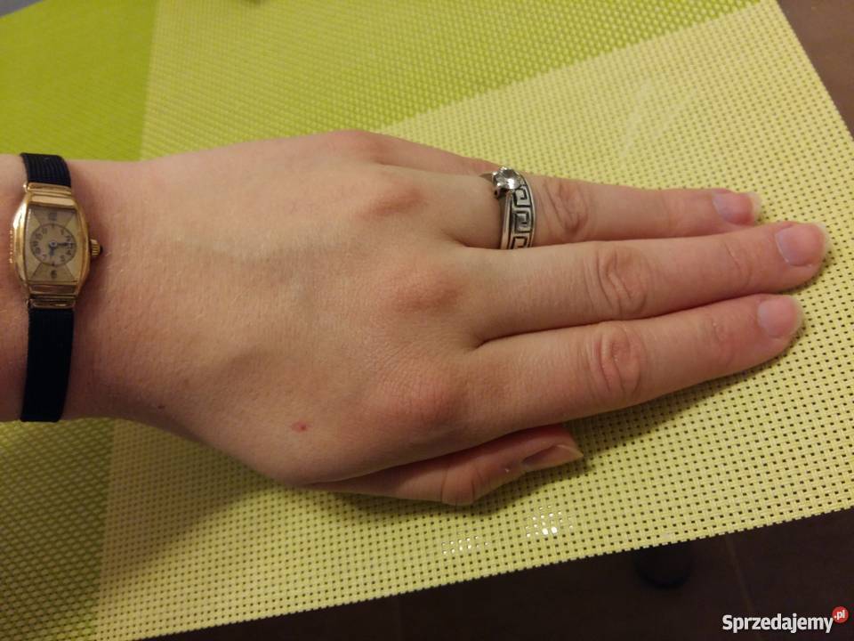 Damski zegarek pozłacany vintage 20 mikron Kraków