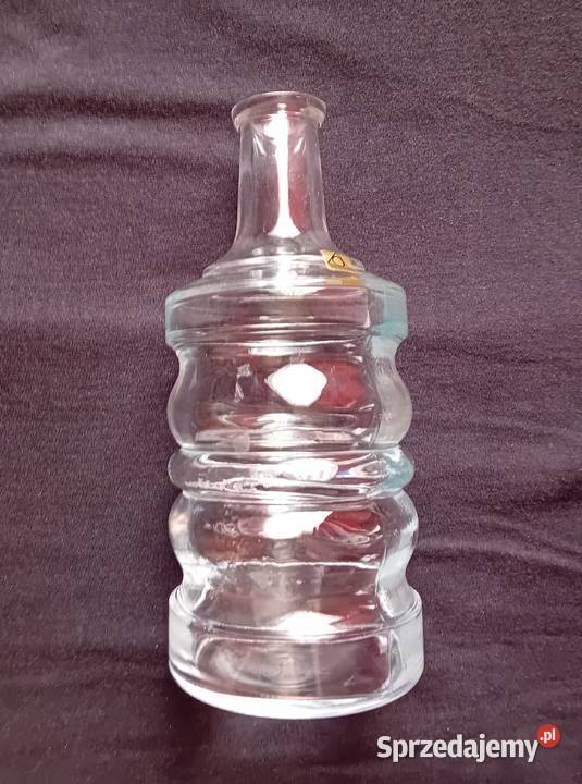 Karafka Stoelzle Oberglas Austria lata 70e 80e Porcelana i szkło Koźminek sprzedam