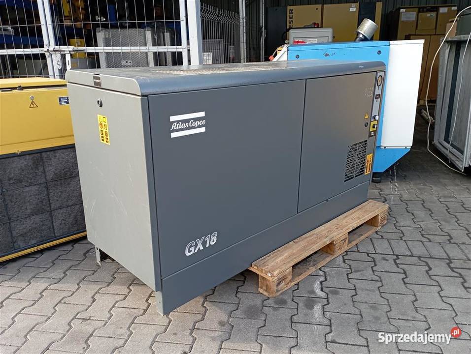 Sprężarka śrubowakompresor Atlas Copco GX18185 Wilków
