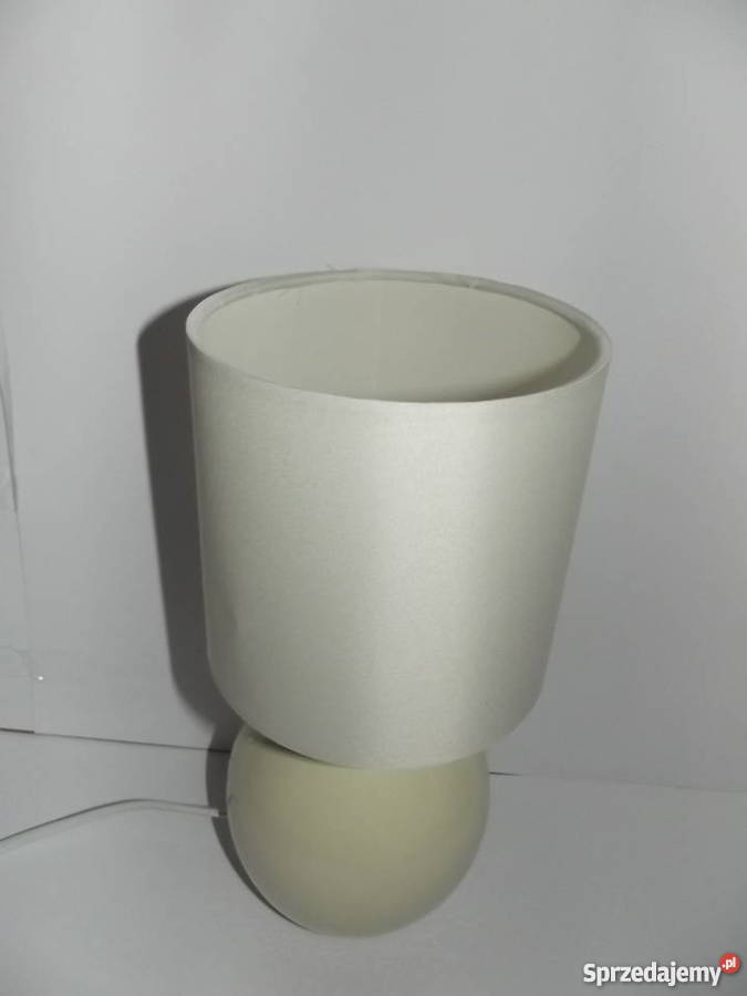 LAMPKA CERAMICZNA NOCNA STOŁOWA 27 BEŻOWA Częstochowa