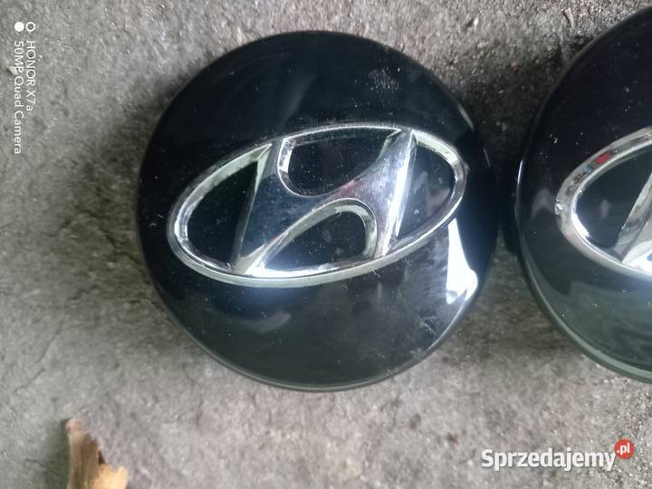 Dekle zaślepki 60mm czarny połysk Hyundai NOWE osobowe Kielce
