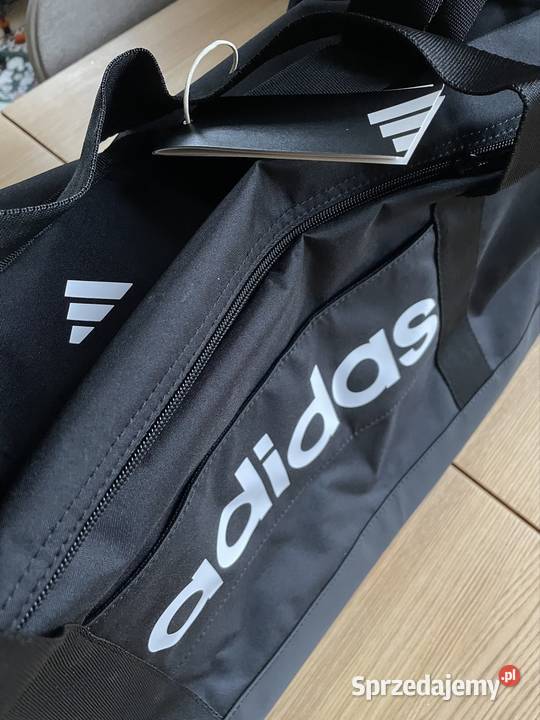 Torba Adidas duża 40l unisex czarna duffel bag 28cm kujawsko-pomorskie Toruń