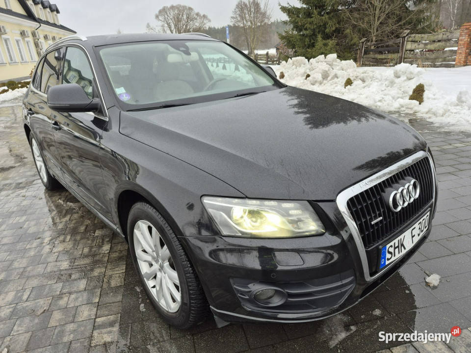 Audi Q5 xenon led navi chromy KAMERA ładny centralny zamek Drelów