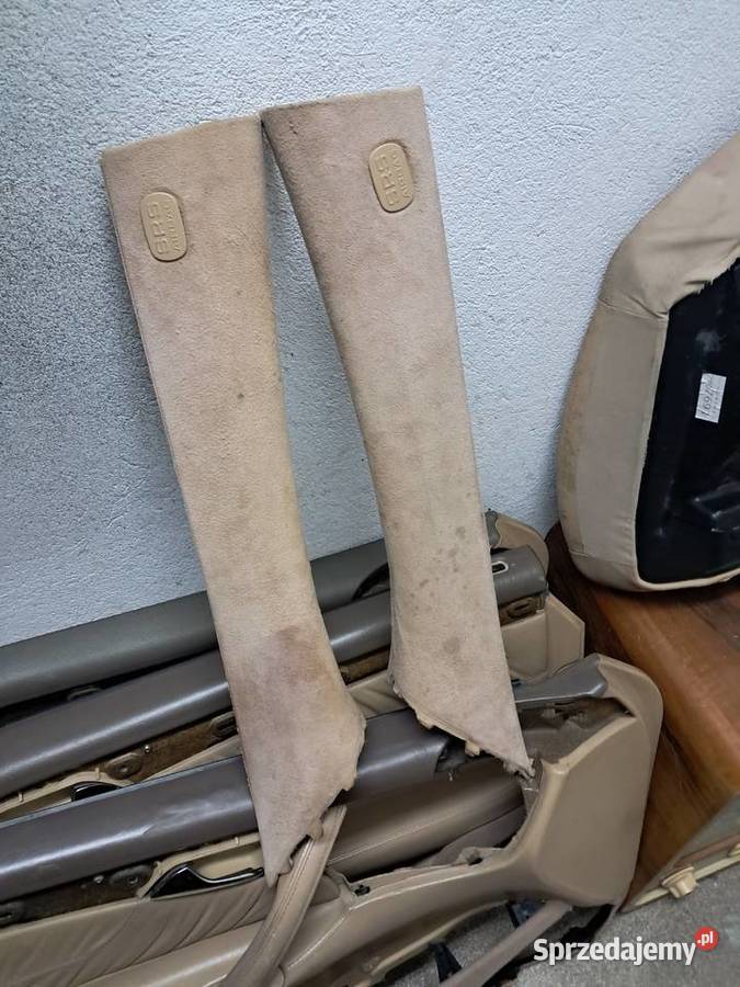 Mercedes w215 cl boczki nappa alcantara itp Przemyśl