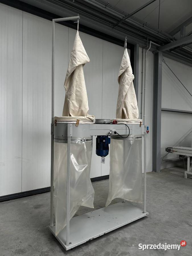 Odciąg trocin 2 workowy 40 kW 1502 lubelskie Łabuńki Pierwsze sprzedam