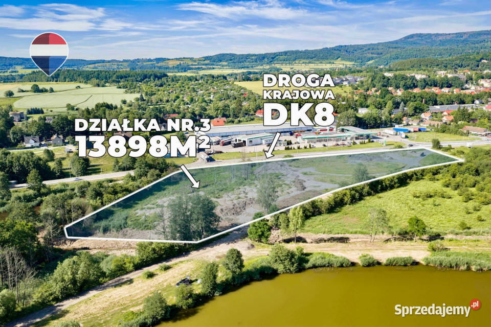 Działka przejściu granicznym KudowaSłone inwestycyjna Sprzedaż Kudowa-Zdrój