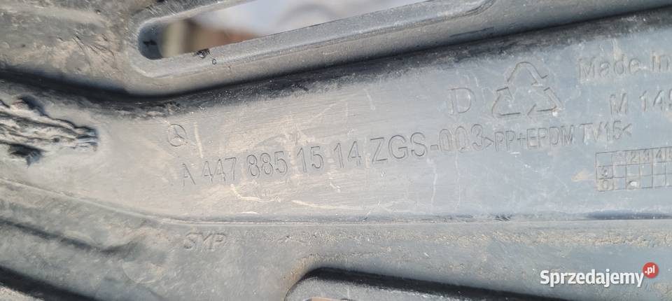 MERCEDES VITO W447 MOCOWANIE SLIZG PRAWY TYL Ruda Śląska