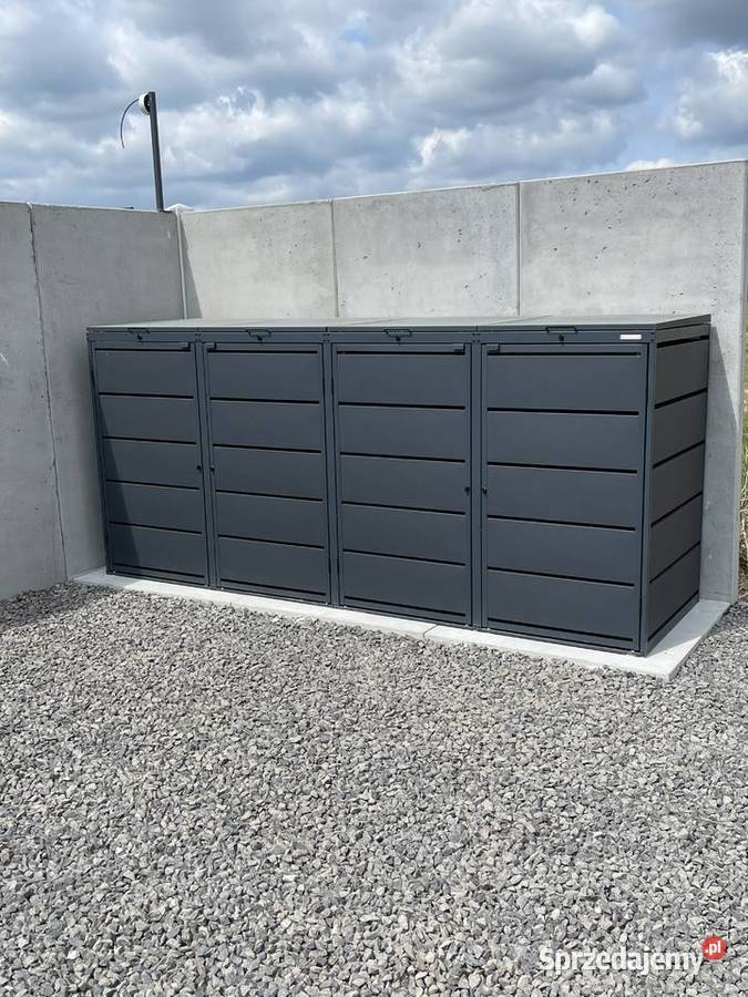 Zabudowa na kosze metal Premium Obudowa koszy Gdańsk