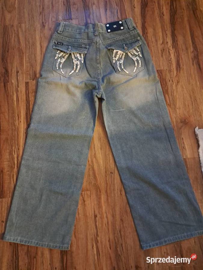 nowe spodnie jensowe rozmiar L brak metki Sandomierz