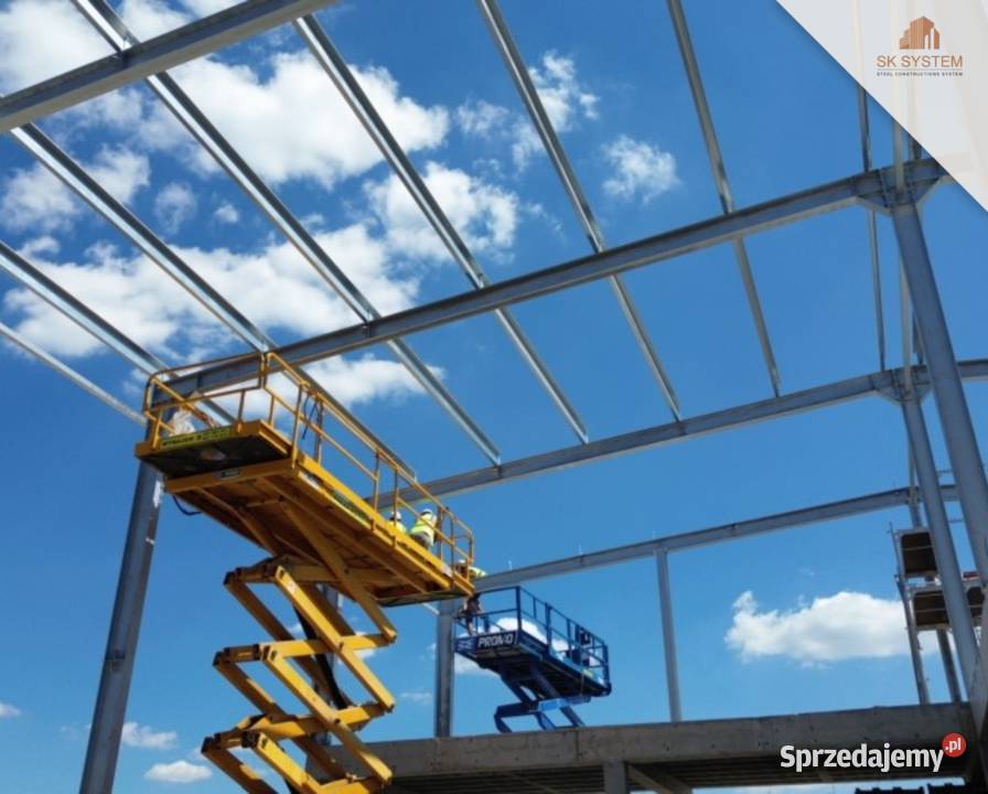 Hala 500 m2 stalowa magazyn warsztat płyta Biskupice Ołoboczne