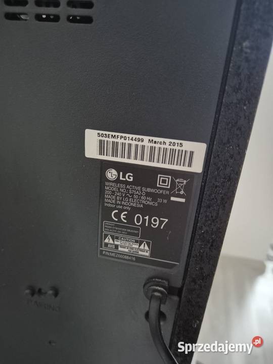 Soundbar LG Pozostałe Pozostałe Malbork