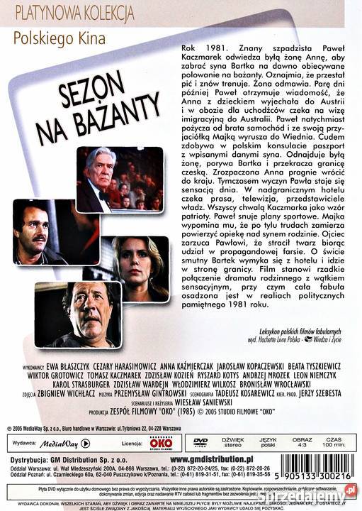 SEZON NA BAŻANTY EWA BŁASZCZYK PLATYNOWA