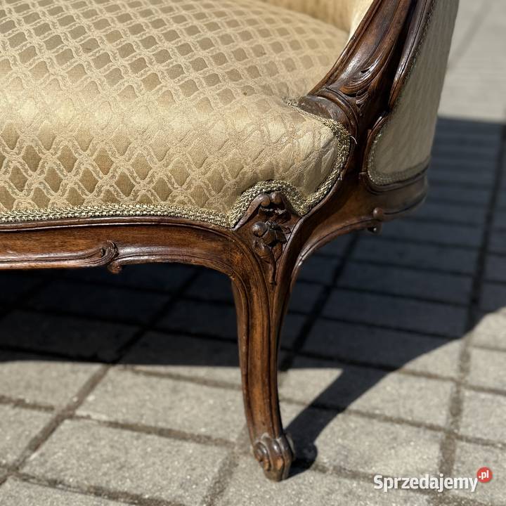 ARTexpert Wygodna pałacowa sofa Ludwik do Dobrzany