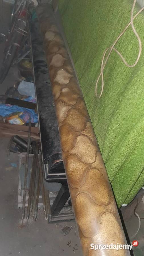 Gumolit gumoleum brązowy PRL kilka metrów Warszawa