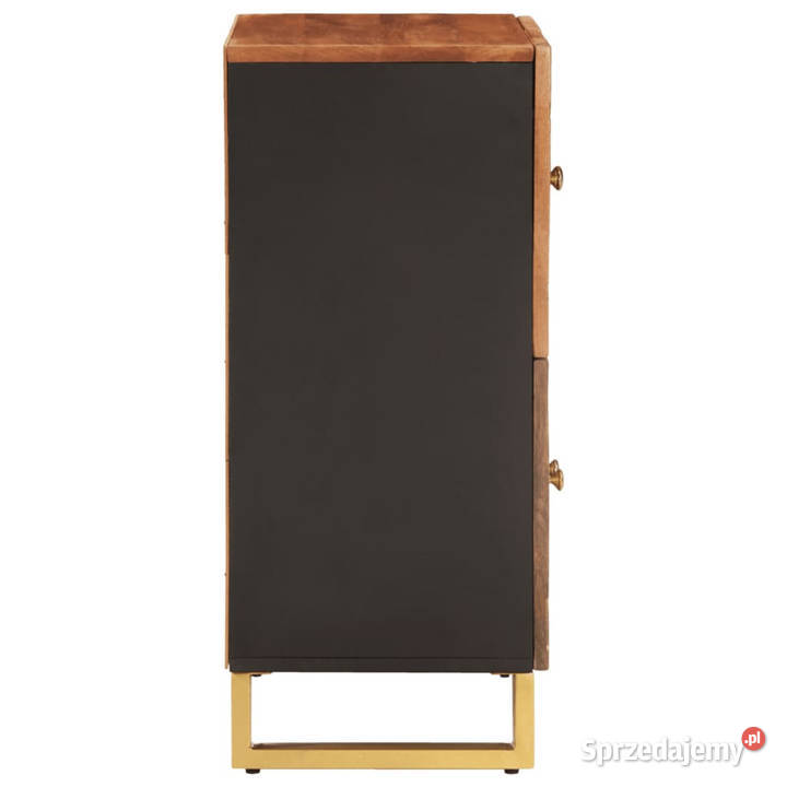 Szafka brązowoczarna 60x335x75 lite drewno mango Warszawa