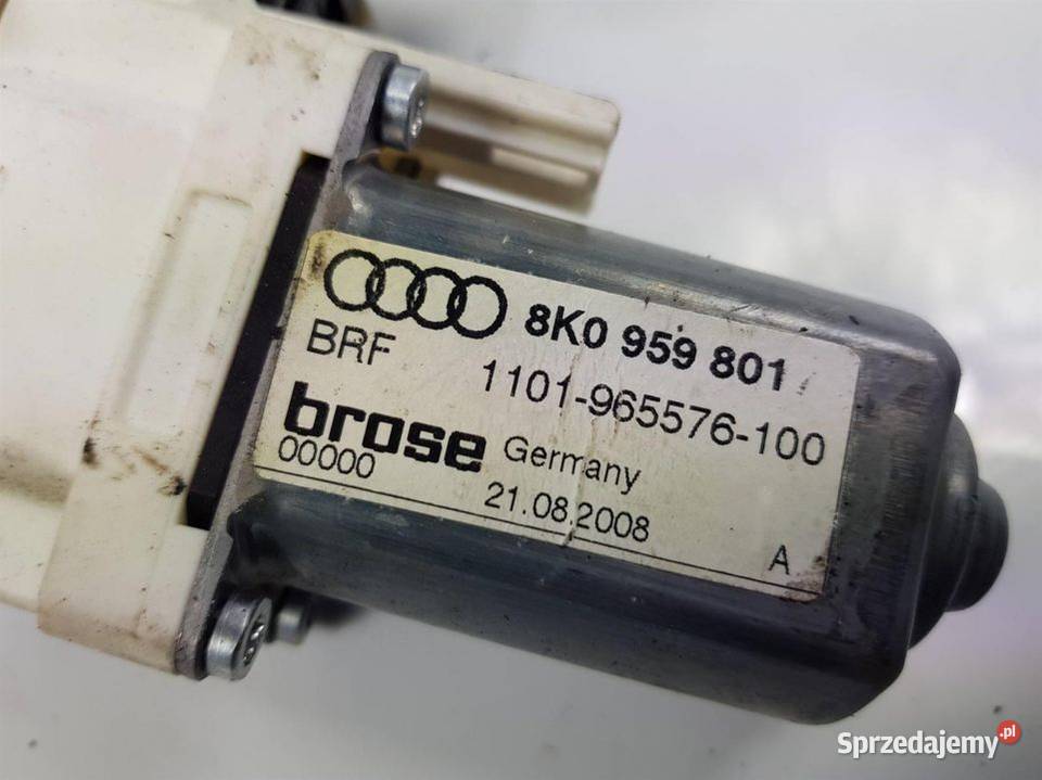 SILNICZEK SZYBY LT AUDI A4 B8 8K0959801 Lipno